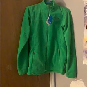 Green Columbia zip up